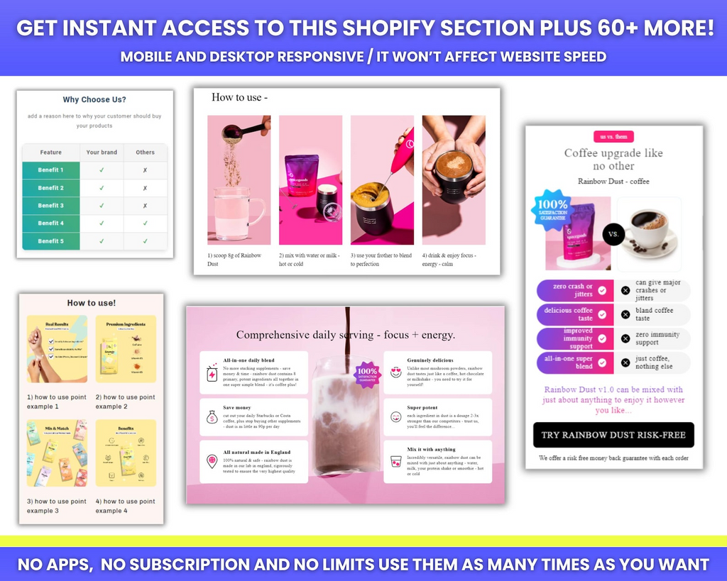 150+ Customizable Shopify Liquid Codes — Ultimate Store Customization Kit