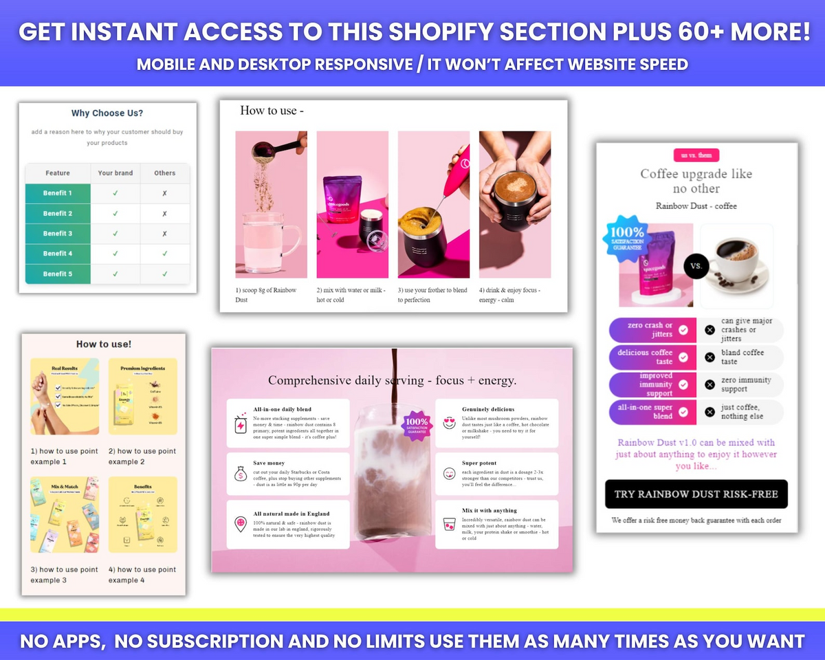 150+ Customizable Shopify Liquid Codes — Ultimate Store Customization Kit
